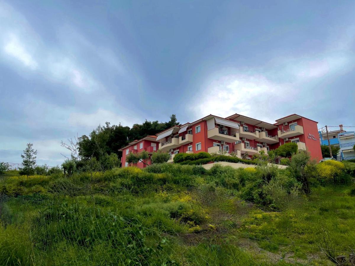 Hotel Sun Sight Pefkochori Buitenkant foto