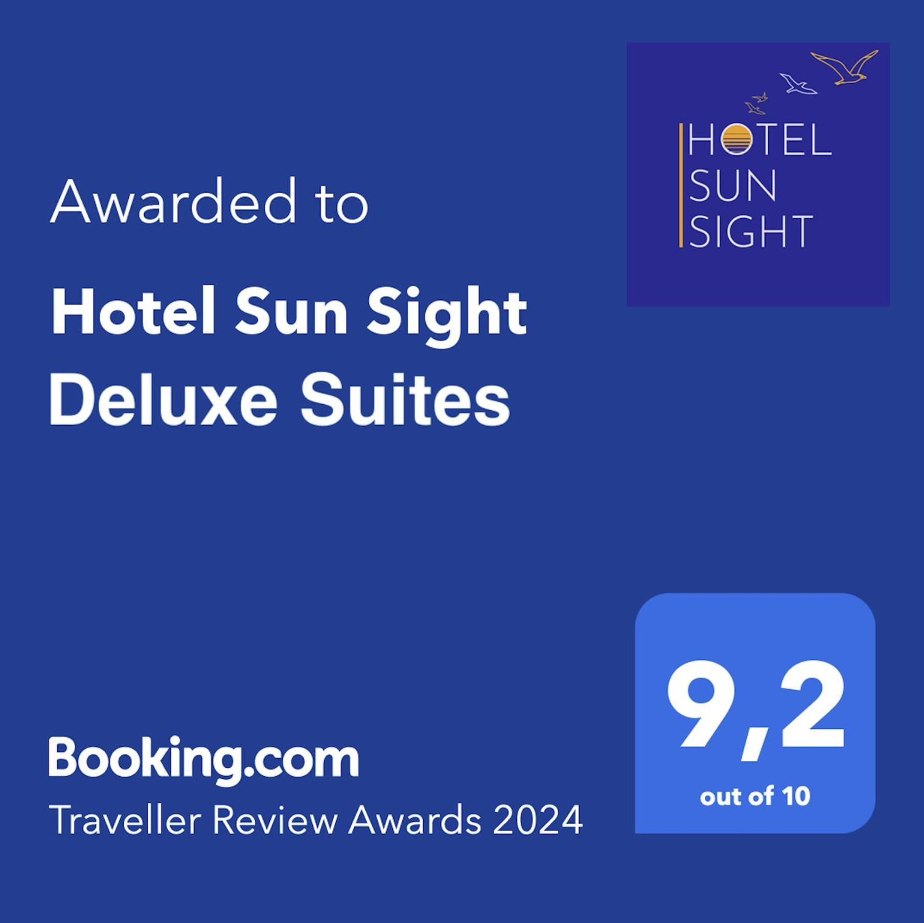 Hotel Sun Sight Pefkochori Buitenkant foto