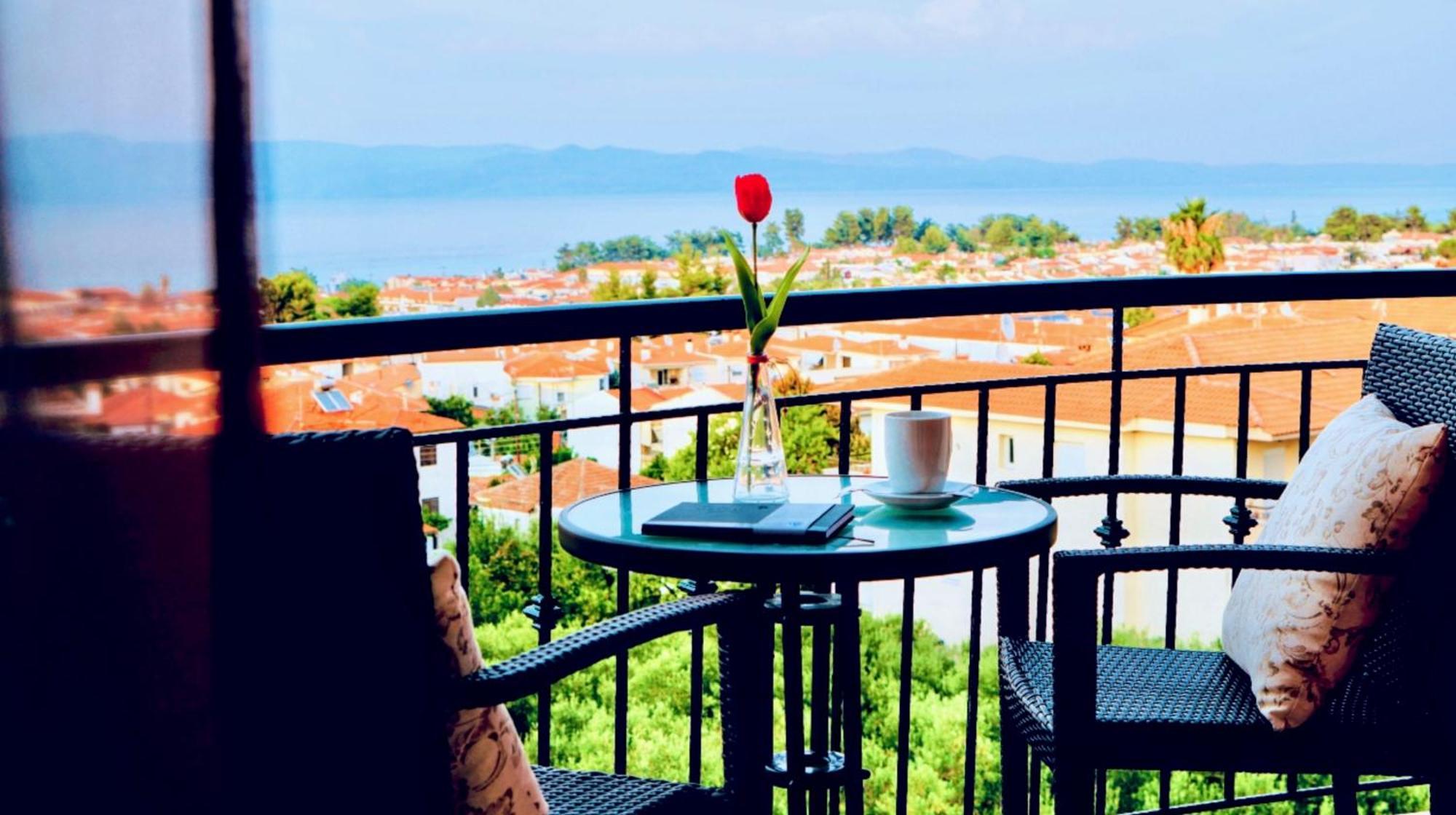 Hotel Sun Sight Pefkochori Buitenkant foto